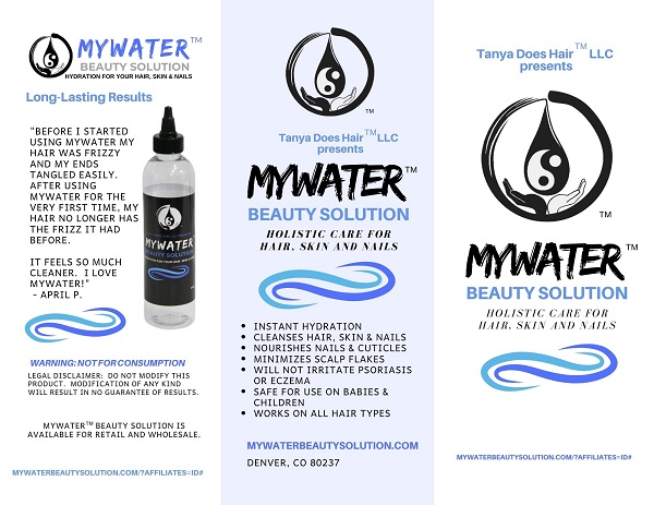 MYWater Beauty Brochure - Page 1